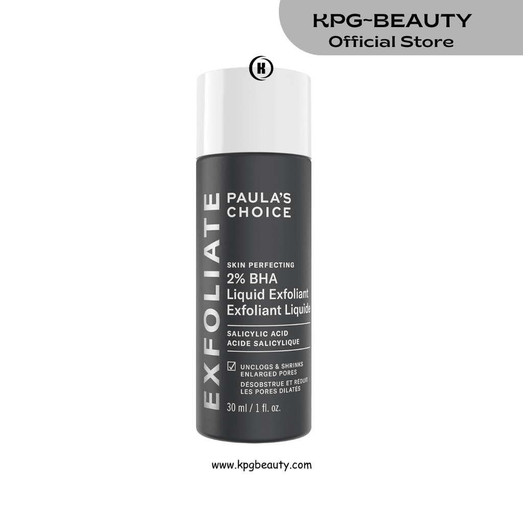 Paula's Choice Skin Perfecting 2% BHA Liquid Exfoliant with Salicylic Acid – Pore Minimizer & Blackhead Treatment 30 ml | KPG BeautyKPGBEAUTY
