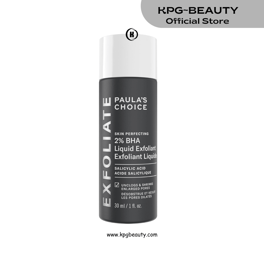 Paula's Choice Skin Perfecting 2% BHA Liquid Exfoliant with Salicylic Acid – Pore Minimizer & Blackhead Treatment 30 ml | KPG BeautyKPGBEAUTY