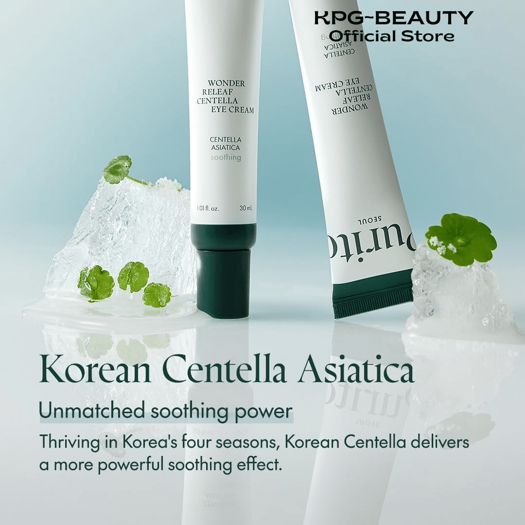 PURITO Centella Eye Cream, Korean Centella, for Sensitive Skin, Soothing, Facial Eye Cream for face, Dark Circles, Wrinkles, Puffiness, K-Beauty, Vegan & Cruelty-Free, 30ml 1fl.ozPurito Seoul