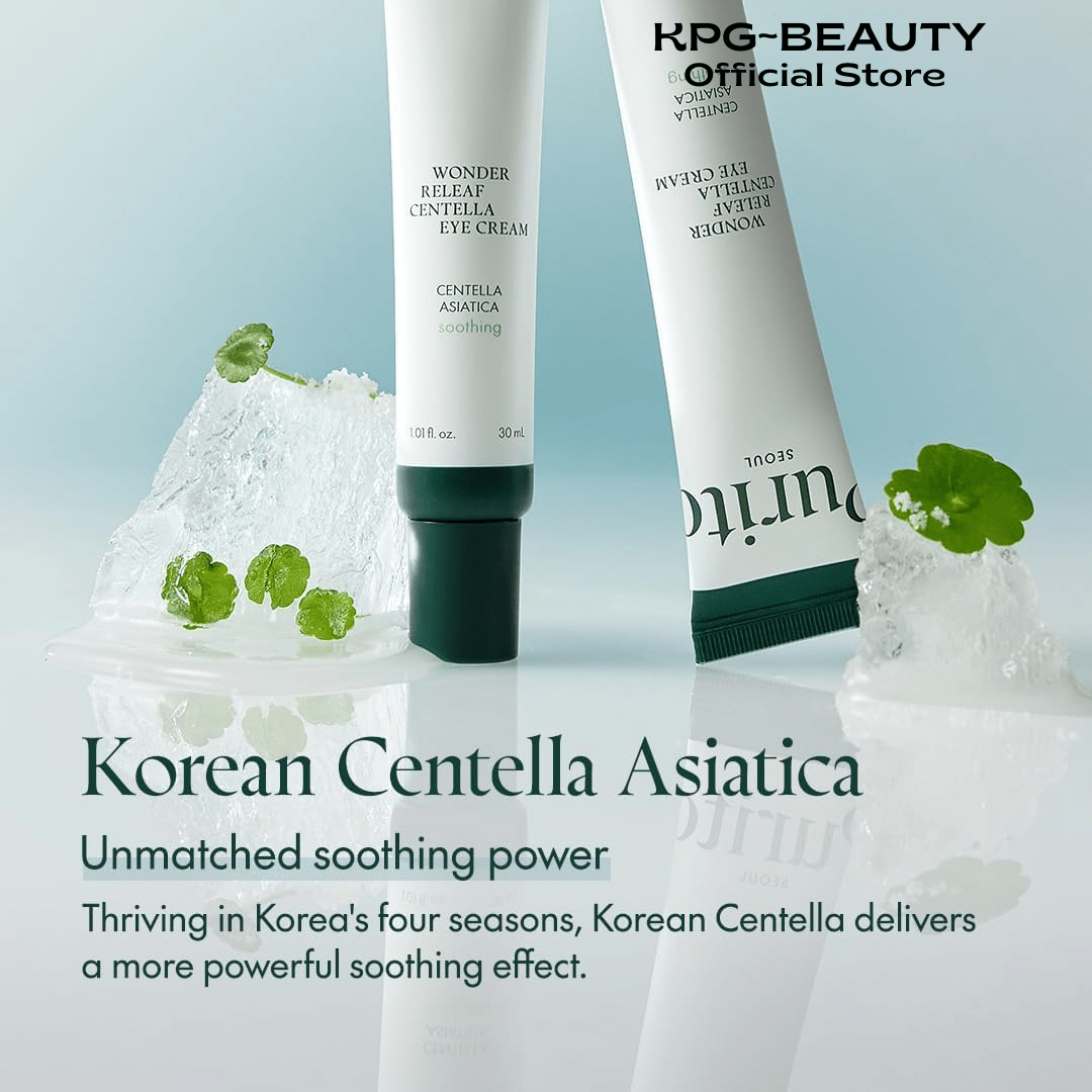 PURITO Centella Eye Cream, Korean Centella, for Sensitive Skin, Soothing, Facial Eye Cream for face, Dark Circles, Wrinkles, Puffiness, K-Beauty, Vegan & Cruelty-Free, 30ml 1fl.ozPurito Seoul