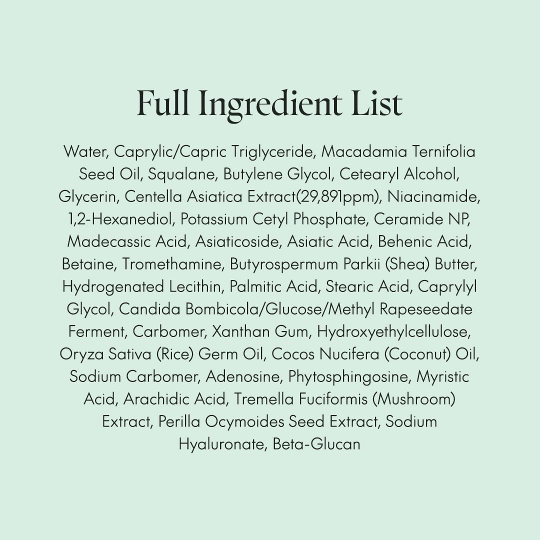 PURITO Centella Unscented Cream Soothing Barrier Repair Moisturizer KPG BEAUTYPurito Seoul