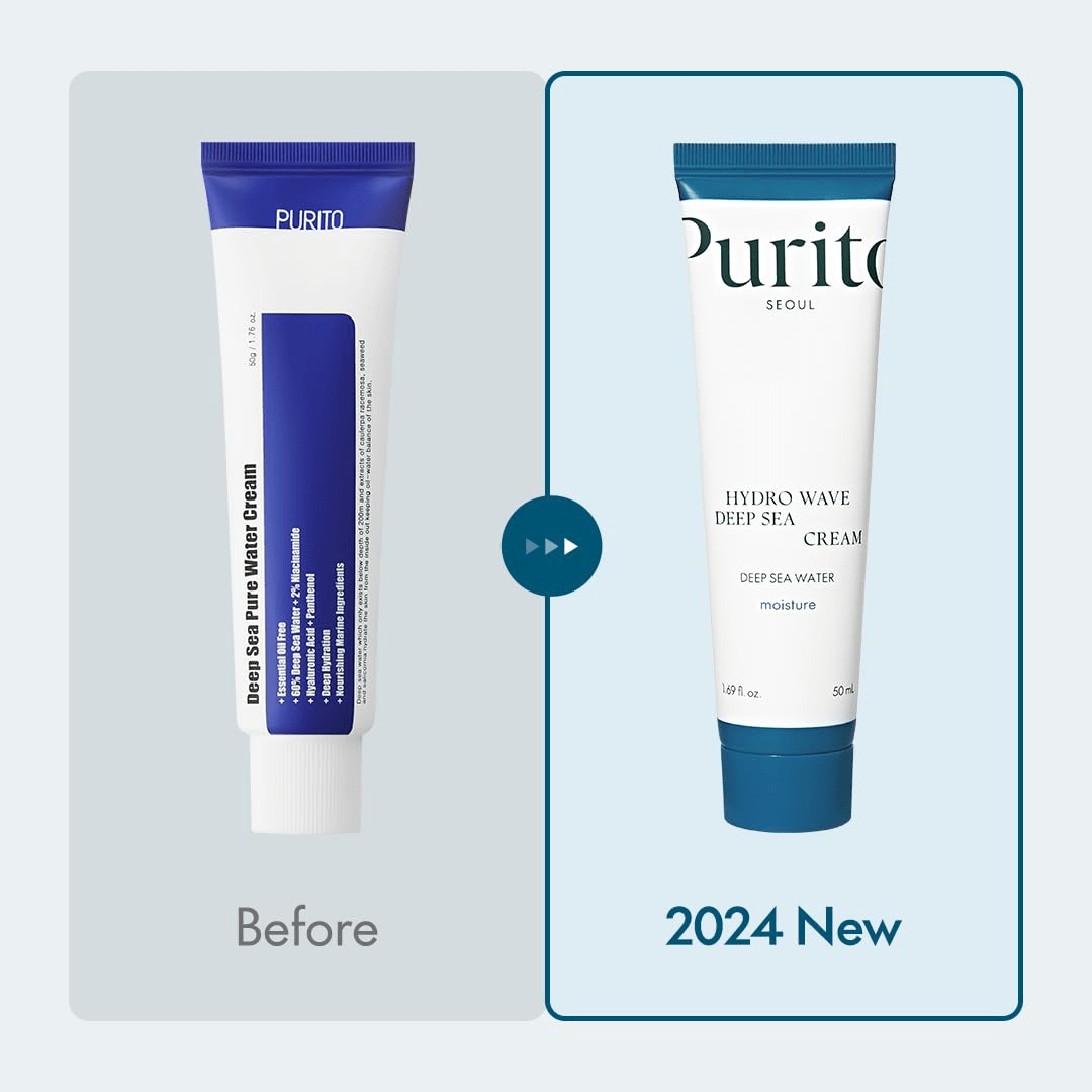 PURITO Deep Sea Cream Lightweight Hydrating Face Moisturizer KPG BEAUTYPurito Seoul