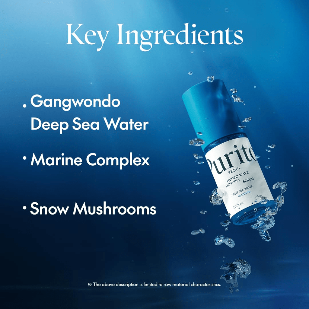 PURITO Deep Sea Serum Hydrating Plumping Face Serum KPG BEAUTYPurito Seoul