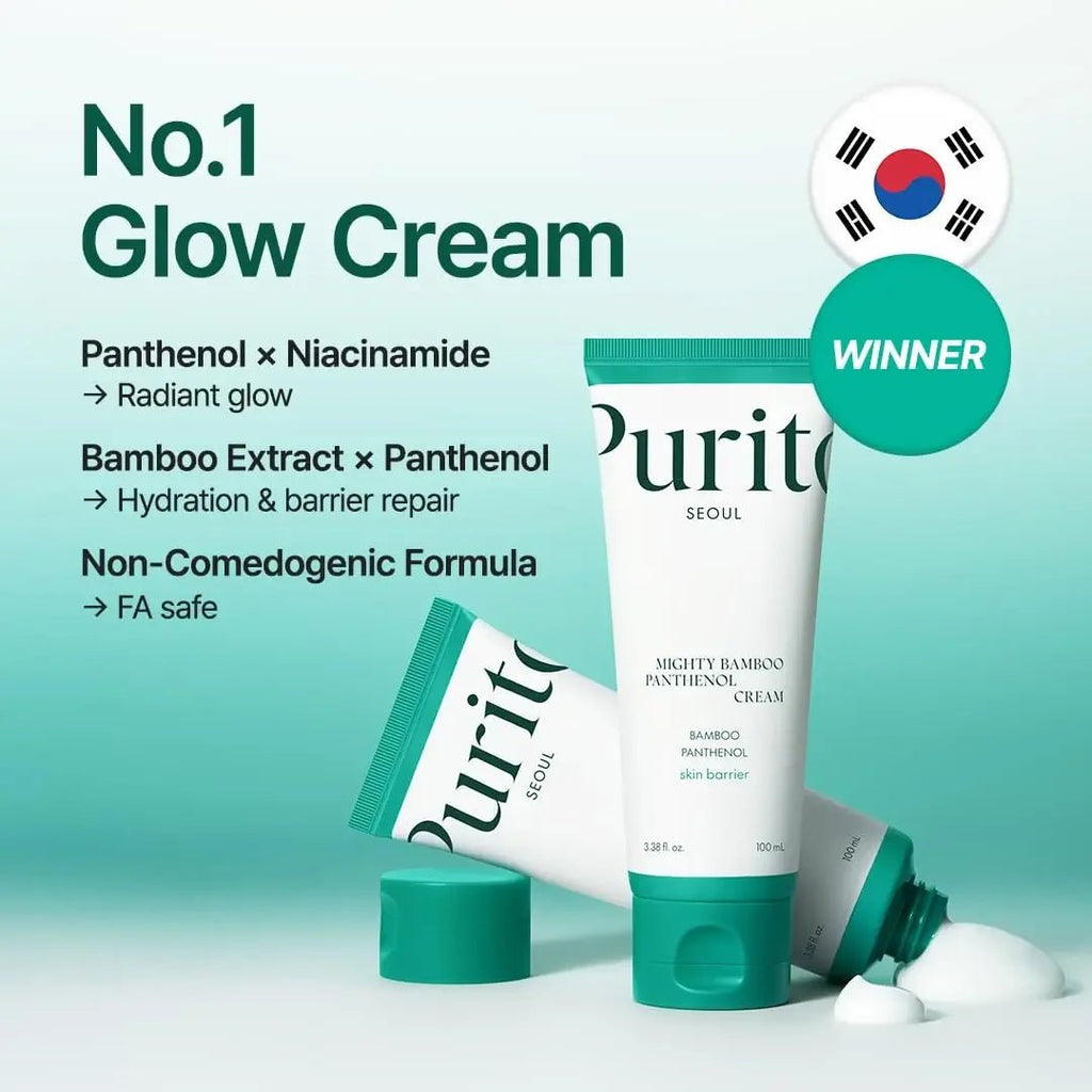 PURITO Mighty Bamboo Panthenol Cream KPG BEAUTYPurito Seoul