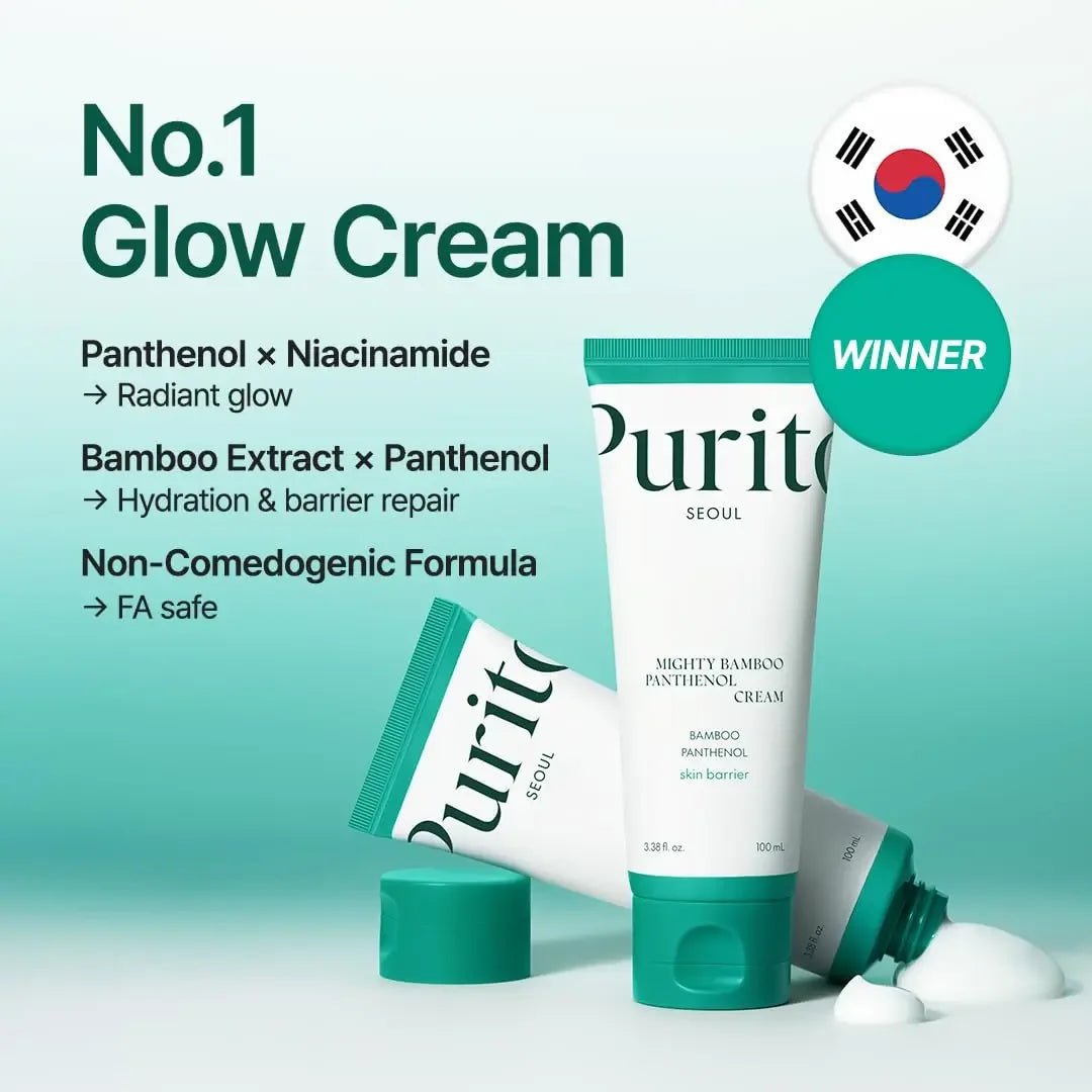 PURITO Mighty Bamboo Panthenol Cream KPG BEAUTYPurito Seoul