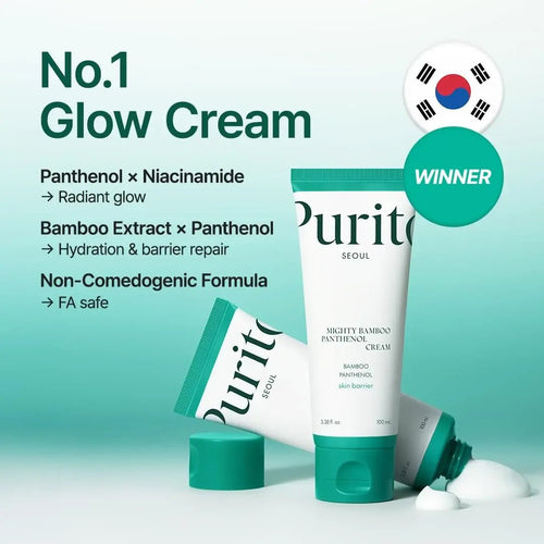 PURITO Mighty Bamboo Panthenol Cream KPG BEAUTYPurito Seoul