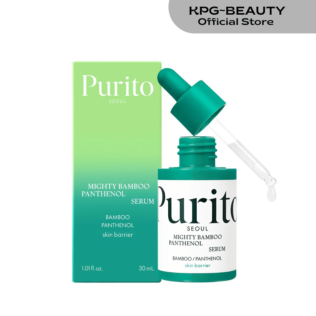 PURITO Mighty Bamboo Panthenol Serum Barrier Repair Hydrating Glow Serum KPG BEAUTYPurito Seoul