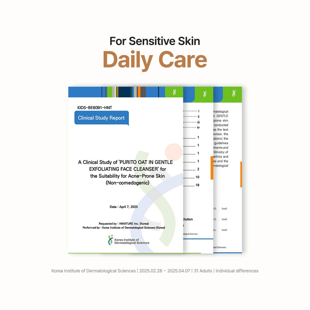 PURITO Oat Exfoliating Facial Polish Cleanser Gentle Scrub Face Wash KPG BEAUTYPurito Seoul