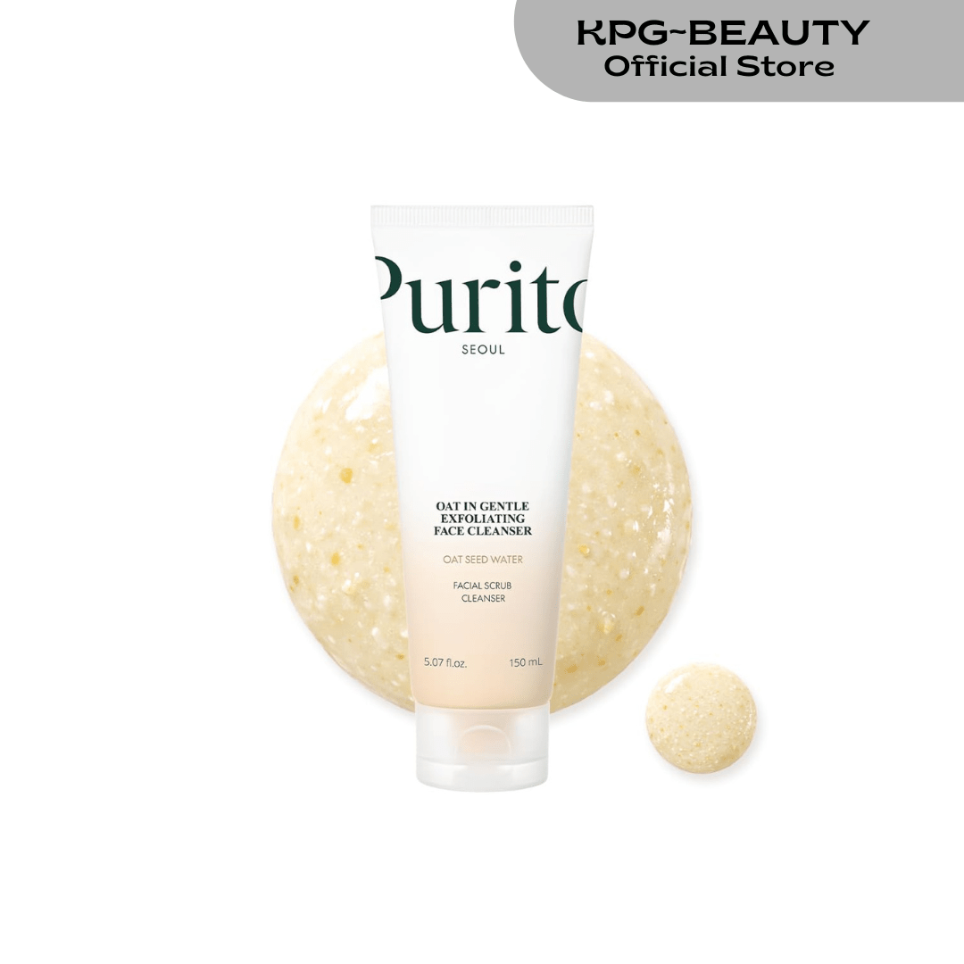 PURITO Oat Exfoliating Facial Polish Cleanser Gentle Scrub Face Wash KPG BEAUTYPurito Seoul