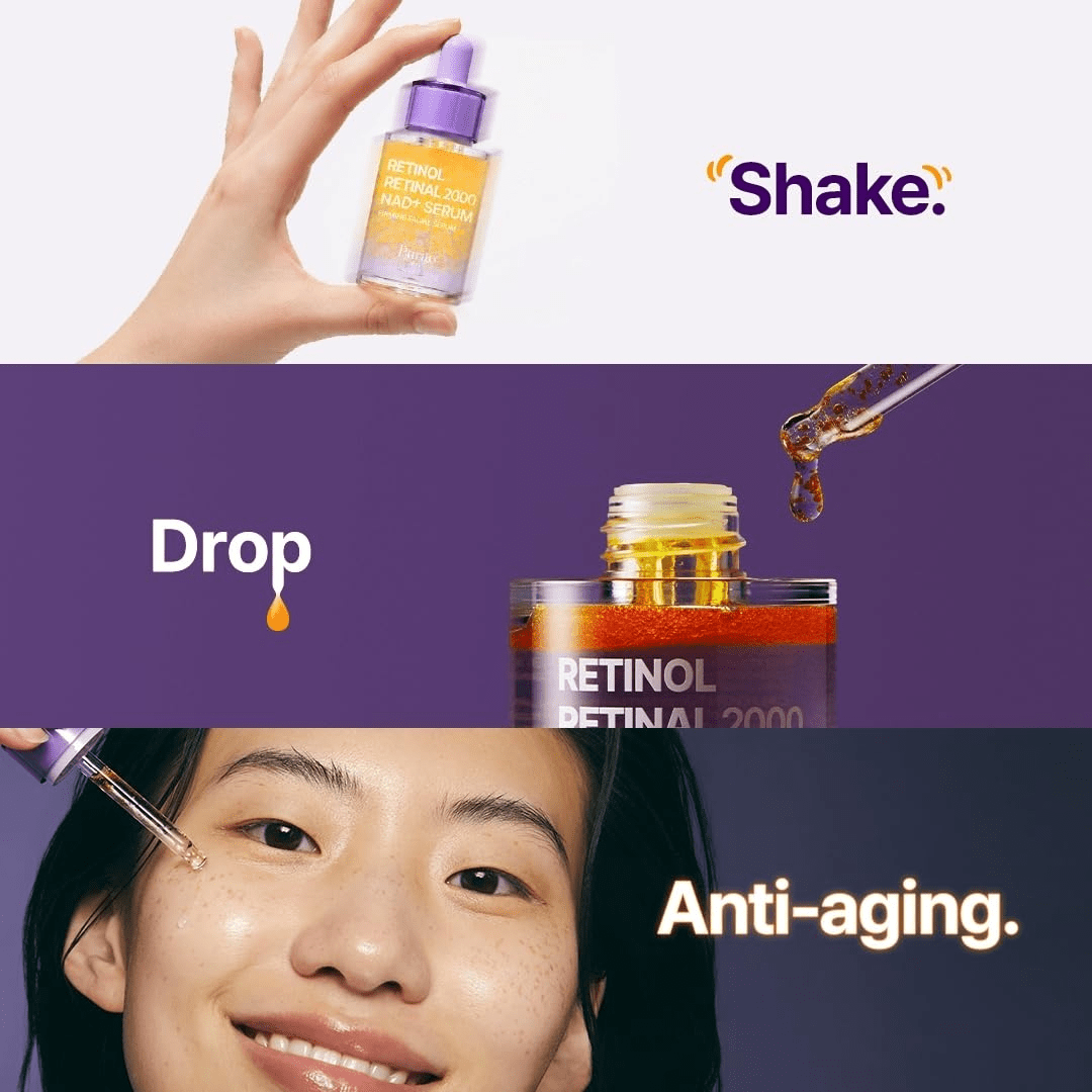 PURITO Retinol 0.1% + Retinal 0.1% Anti-Aging Serum Wrinkle Care KPG BEAUTYPurito Seoul
