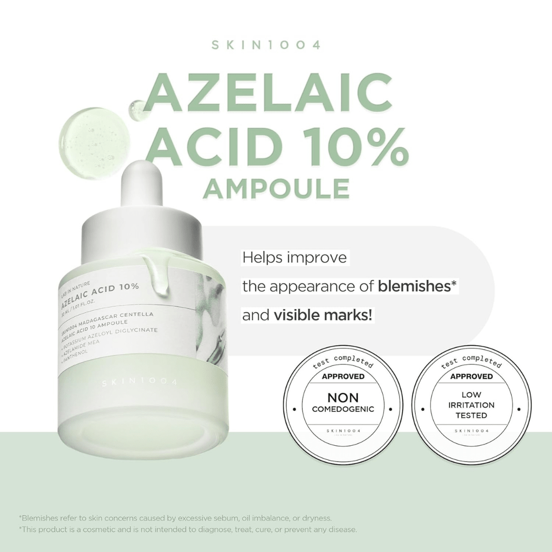 SKIN1004 Azelaic Acid 10% Ampoule Redness Soothing Serum KPG BEAUTYSKIN1004