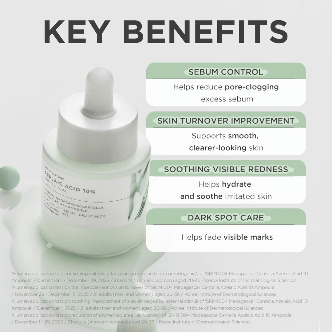 SKIN1004 Azelaic Acid 10% Ampoule Redness Soothing Serum KPG BEAUTYSKIN1004