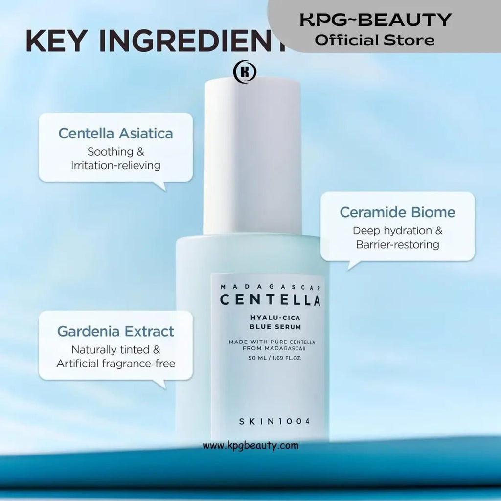 SKIN1004 Hyalu-CICA Blue Serum - Gel formula for hydration