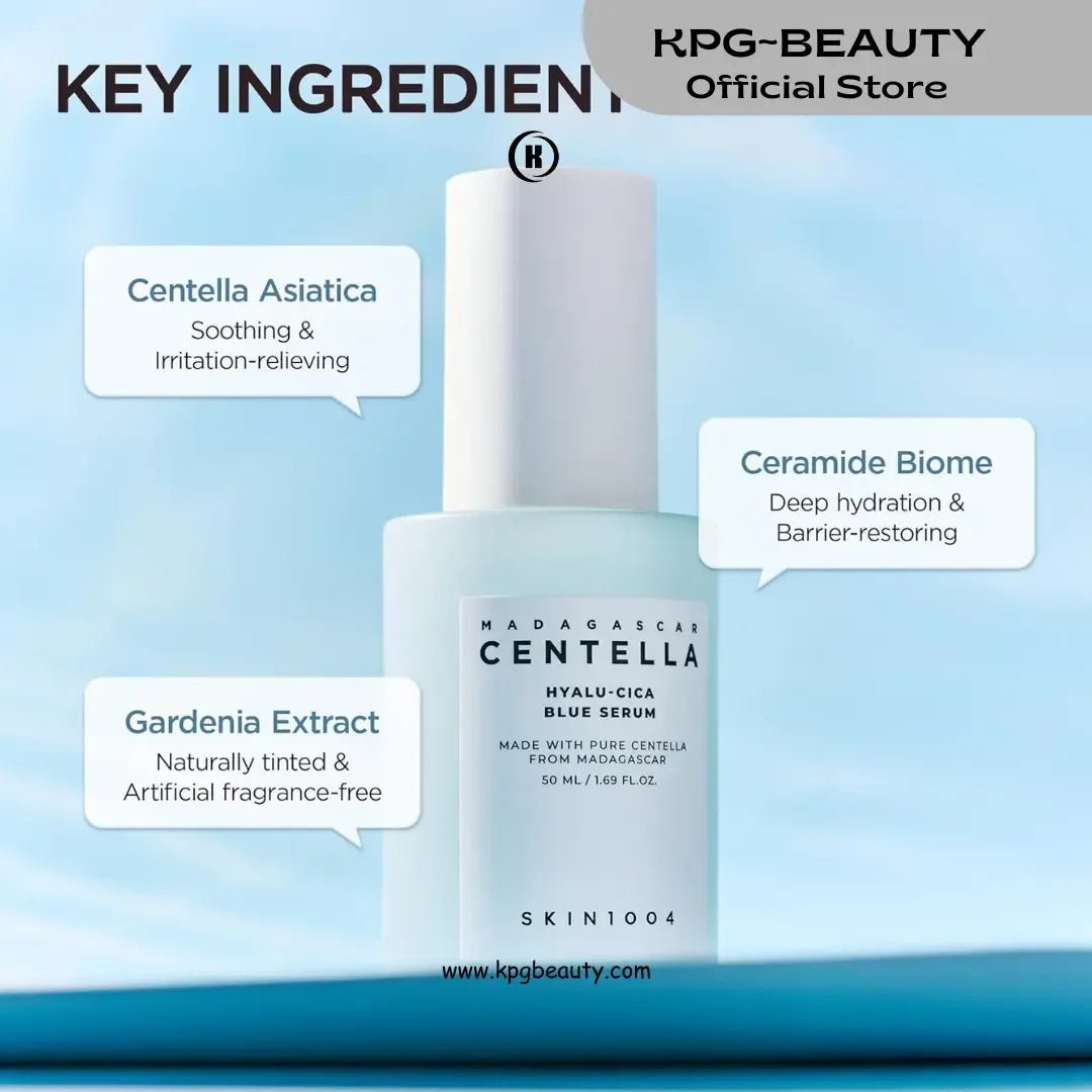 SKIN1004 Hyalu-CICA Blue Serum - Gel formula for hydration