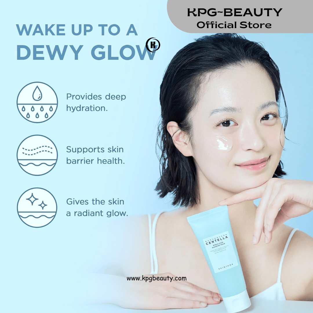 SKIN1004 Hyalu - CICA Sleeping Pack – Melatonin & Hyaluronic Acid Overnight Hydrating Mask 100mlSKIN1004