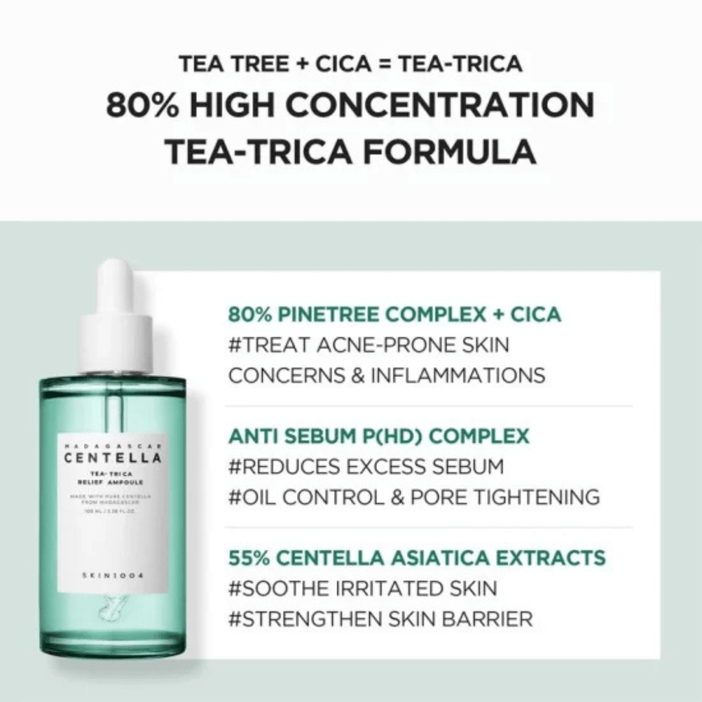 SKIN1004 Madagascar Centella Tea-Trica Relief Ampoule 30ml KPG BEAUTYSKIN1004