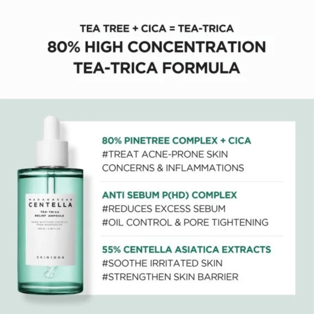 SKIN1004 Madagascar Centella Tea-Trica Relief Ampoule 30ml KPG BEAUTYSKIN1004
