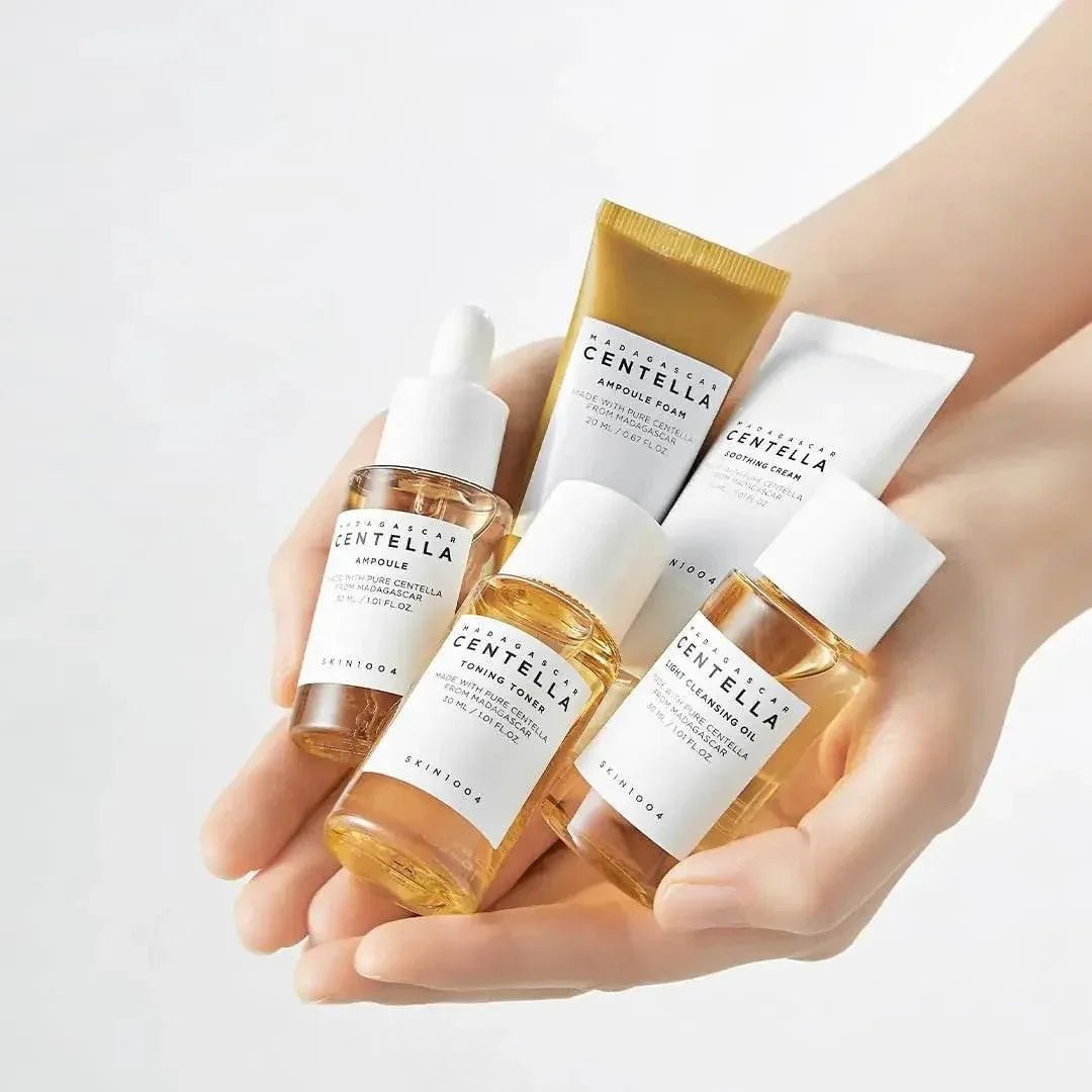 SKIN1004 Madagascar Centella Travel Kit – Soothing & Hydrating Skincare Set KPG BEAUTYSKIN1004