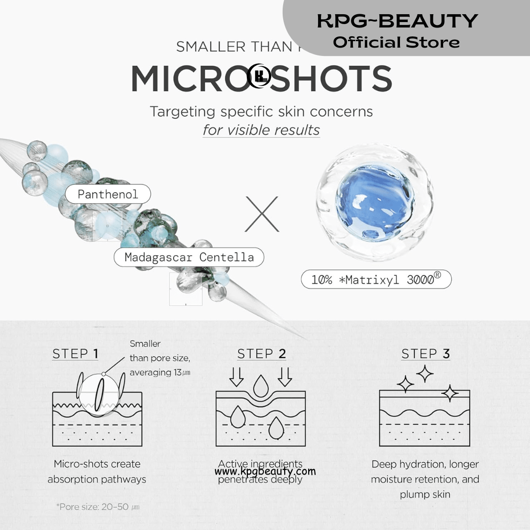 SKIN1004 Matrixyl 10% Boosting Shot Ampoule with Hyaluronic Acid 30ml KPG BEAUTYSKIN1004