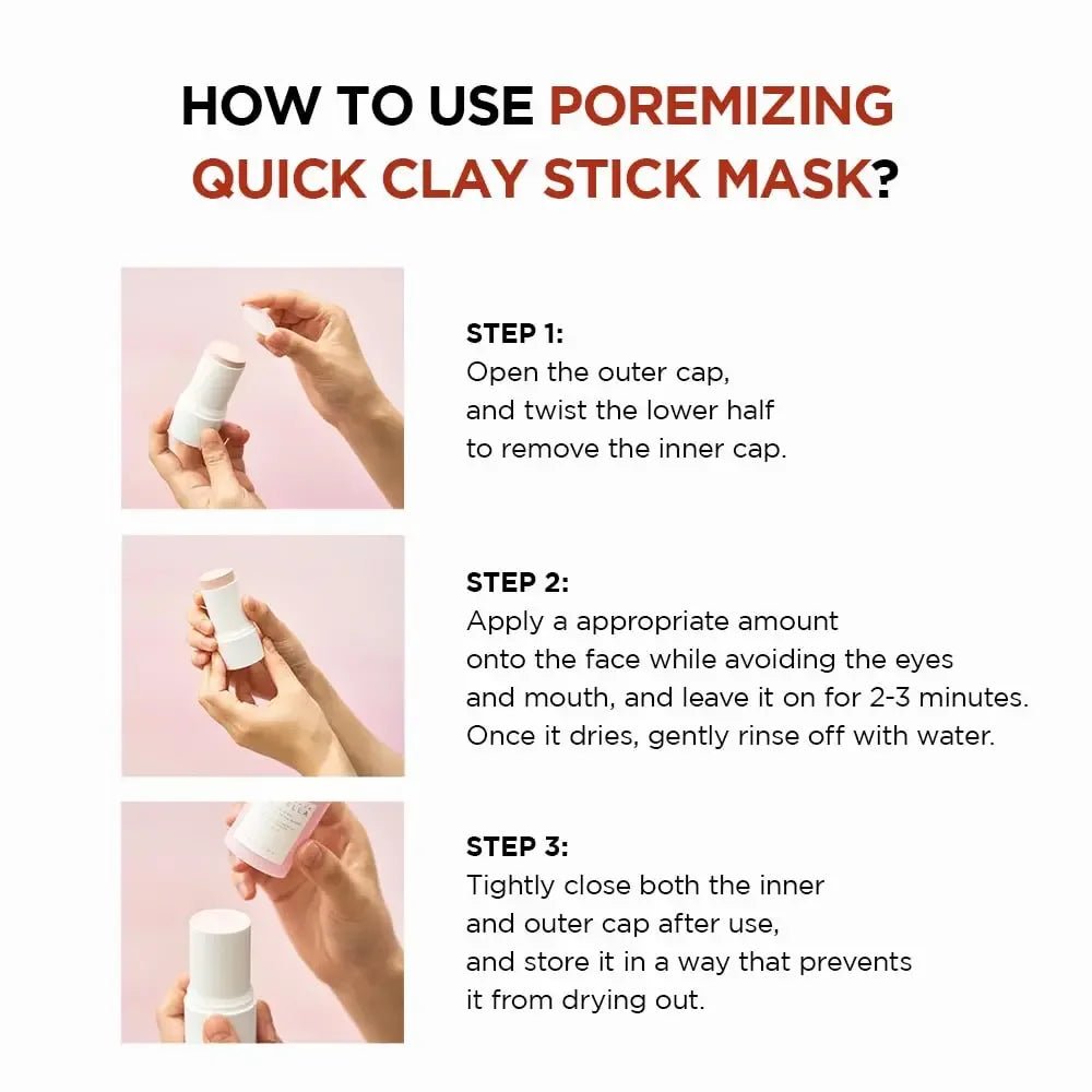 Skin1004 Poremizing Quick Clay Stick Mask Sebum Soaking Clay Mask StickSKIN1004