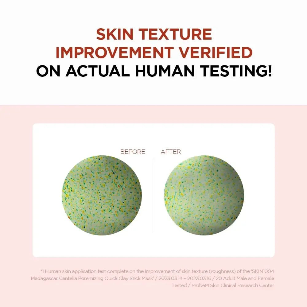 Skin1004 Poremizing Quick Clay Stick Mask Sebum Soaking Clay Mask StickSKIN1004