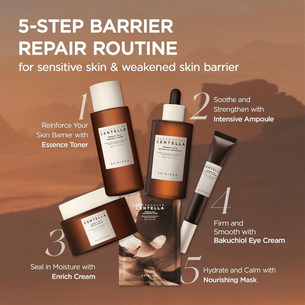 SKIN1004 Probio-Cica Essence Toner, 210ml, Korean Hydrating Face Toner with Fermented Centella Asiatica & 5 Types of Hyaluronic Acid, Soothing Facial Toner Essence, Daily Korean Skin CareSKIN1004
