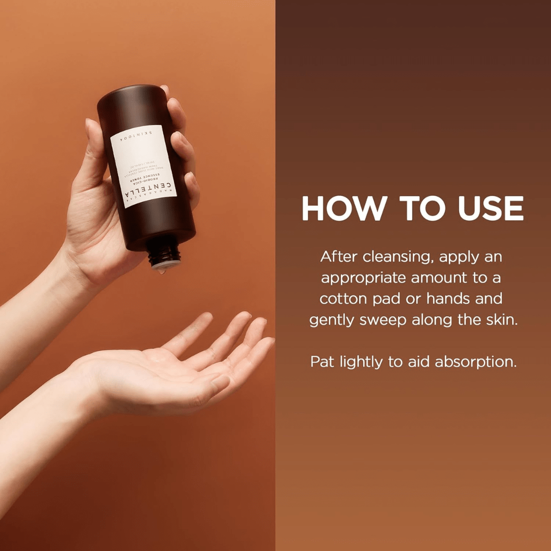 SKIN1004 Probio-Cica Essence Toner, 210ml, Korean Hydrating Face Toner with Fermented Centella Asiatica & 5 Types of Hyaluronic Acid, Soothing Facial Toner Essence, Daily Korean Skin CareSKIN1004