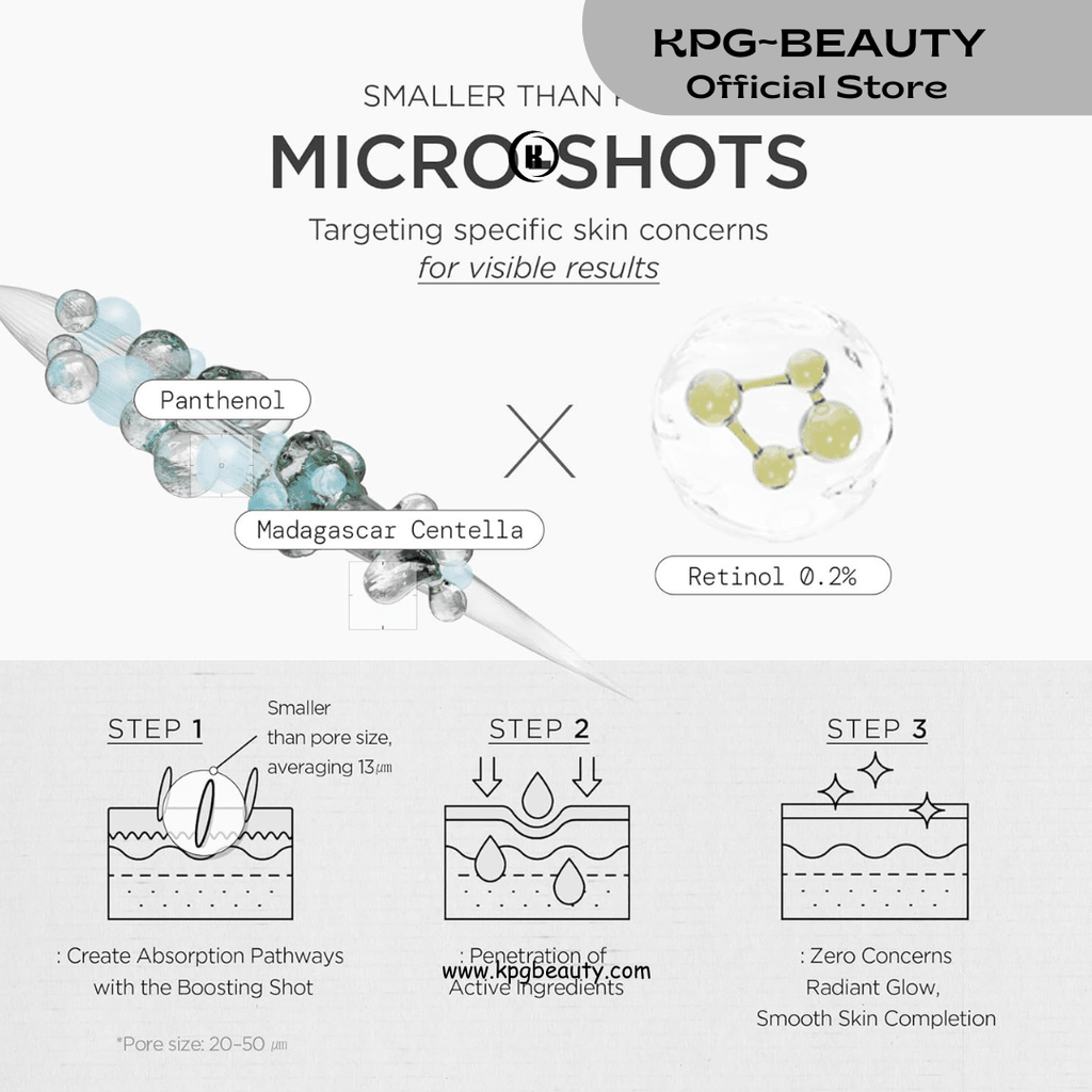 SKIN1004 Retinol 0.2% Boosting Shot Ampoule | 30ml KPG BEAUTY SKIN1004