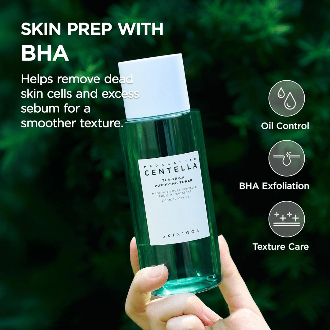 SKIN1004 Tea-Trica Purifying Toner Oil Balance Hydrating Toner KPG BEAUTYSKIN1004