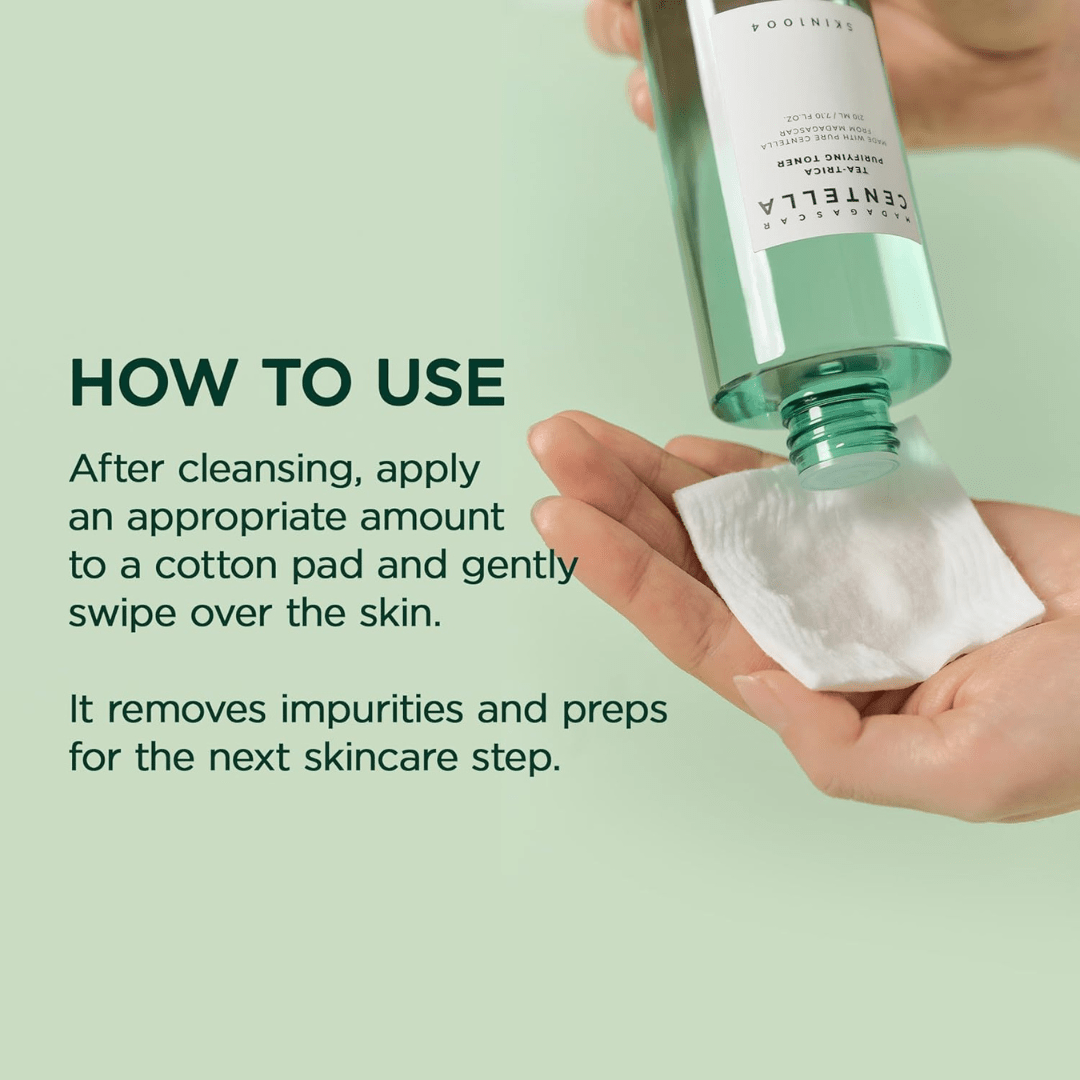 SKIN1004 Tea-Trica Purifying Toner Oil Balance Hydrating Toner KPG BEAUTYSKIN1004
