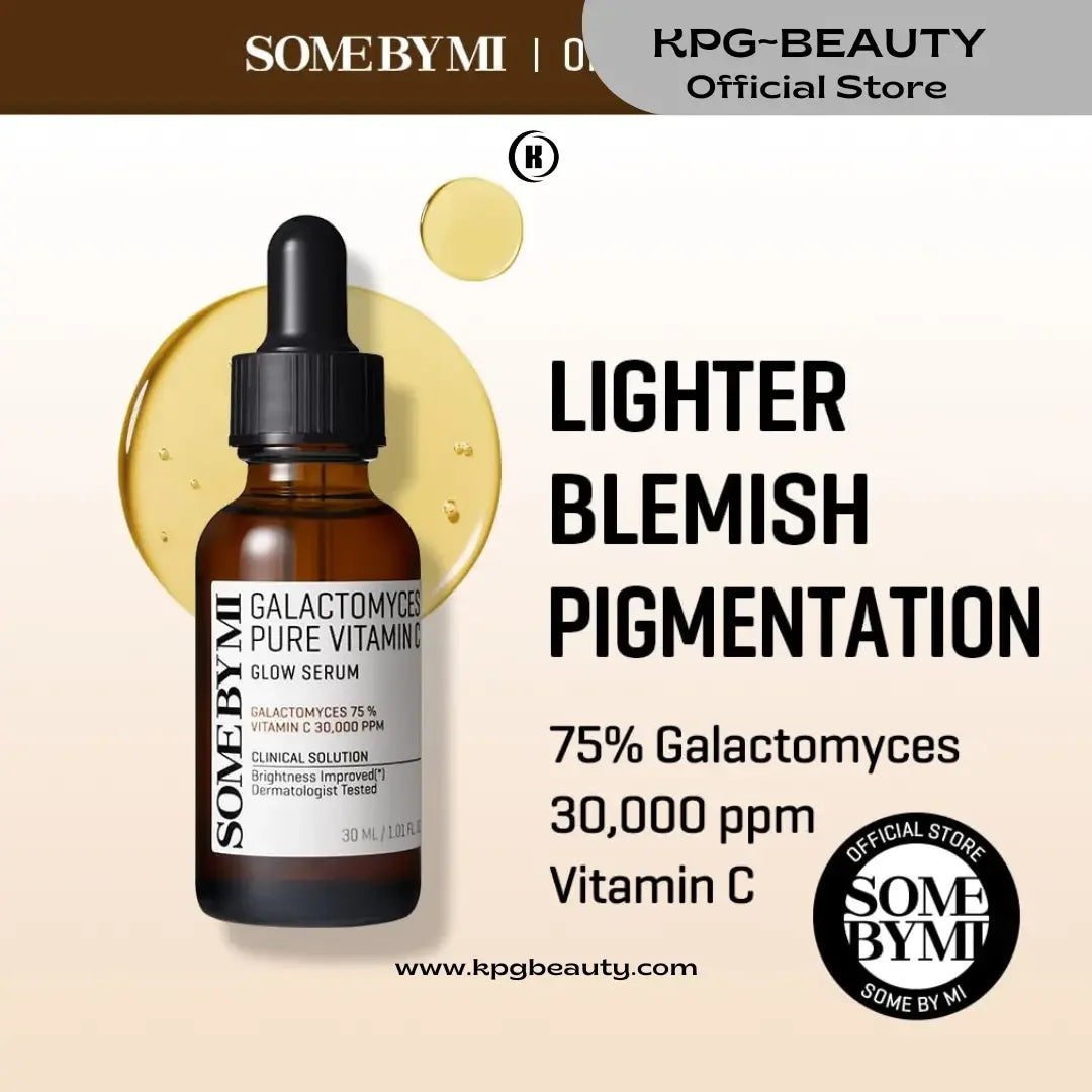 SOME BY MI Galactomyces Pure Vitamin C Glow Serum Serum with Skin Texture and Elasticity Care - KPGBEAUTY
