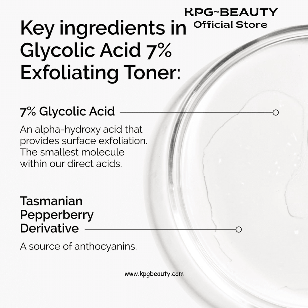 The Ordinary Glycolic Acid 7% Exfoliating Toner, Brightening and Smoothing Daily Toner for More Even - Looking Skin Tone, 100mlThe Ordinary