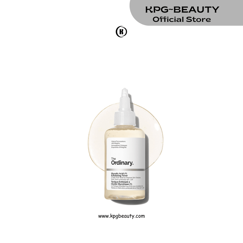 The Ordinary Glycolic Acid 7% Exfoliating Toner, Brightening and Smoothing Daily Toner for More Even - Looking Skin Tone, 100mlThe Ordinary