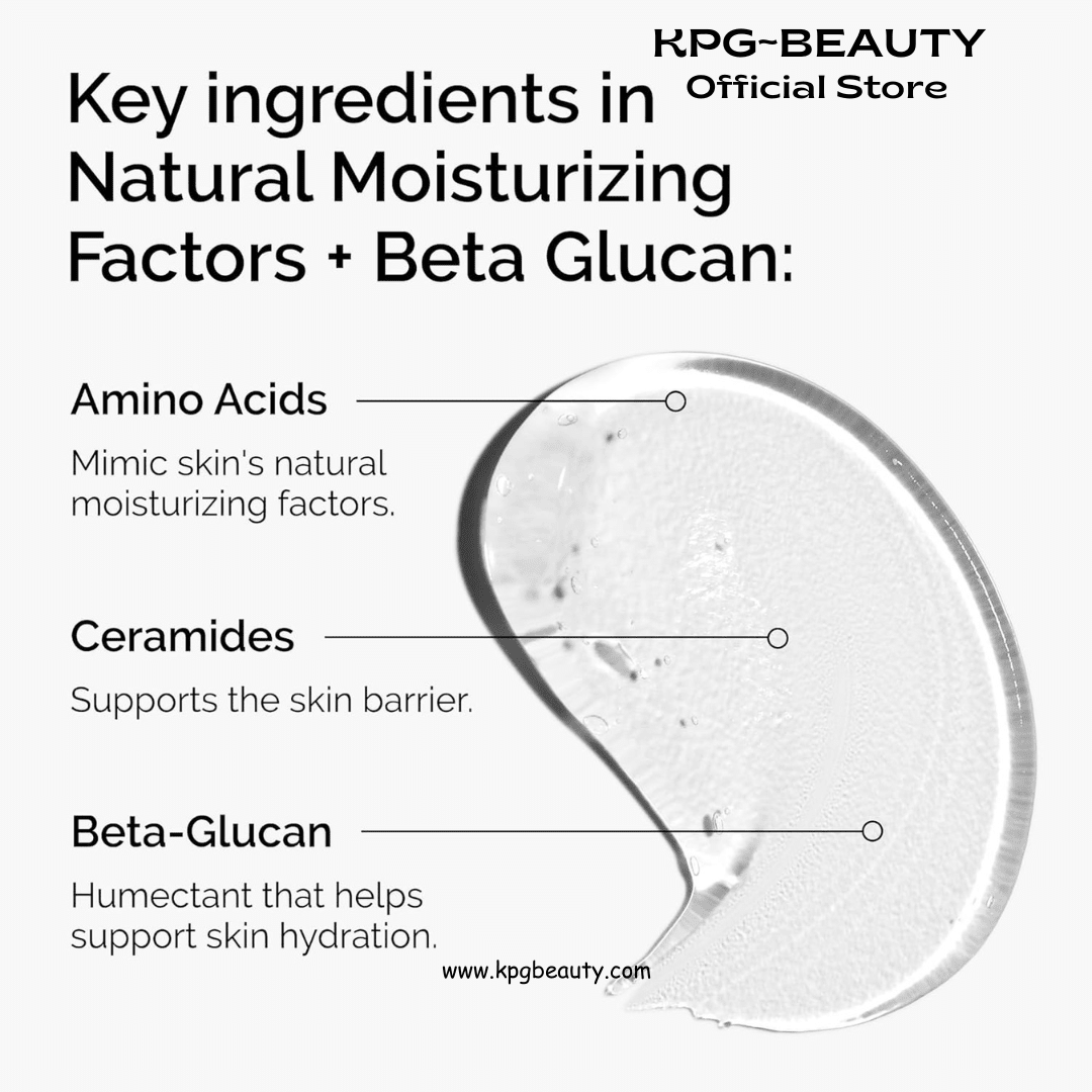 The Ordinary Natural Moisturizing Factors + Beta Glucan, Lightweight Gel Moisturizer for All - Day Hydration, 100mlThe Ordinary