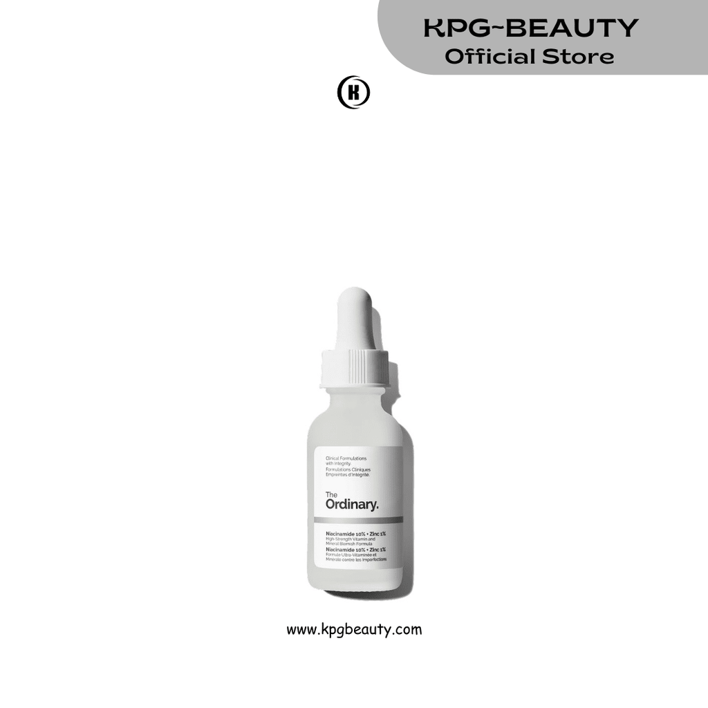 The Ordinary Niacinamide 10% + Zinc 1%, Brightening & Smoothing Serum for Blemish - Prone SkinThe Ordinary