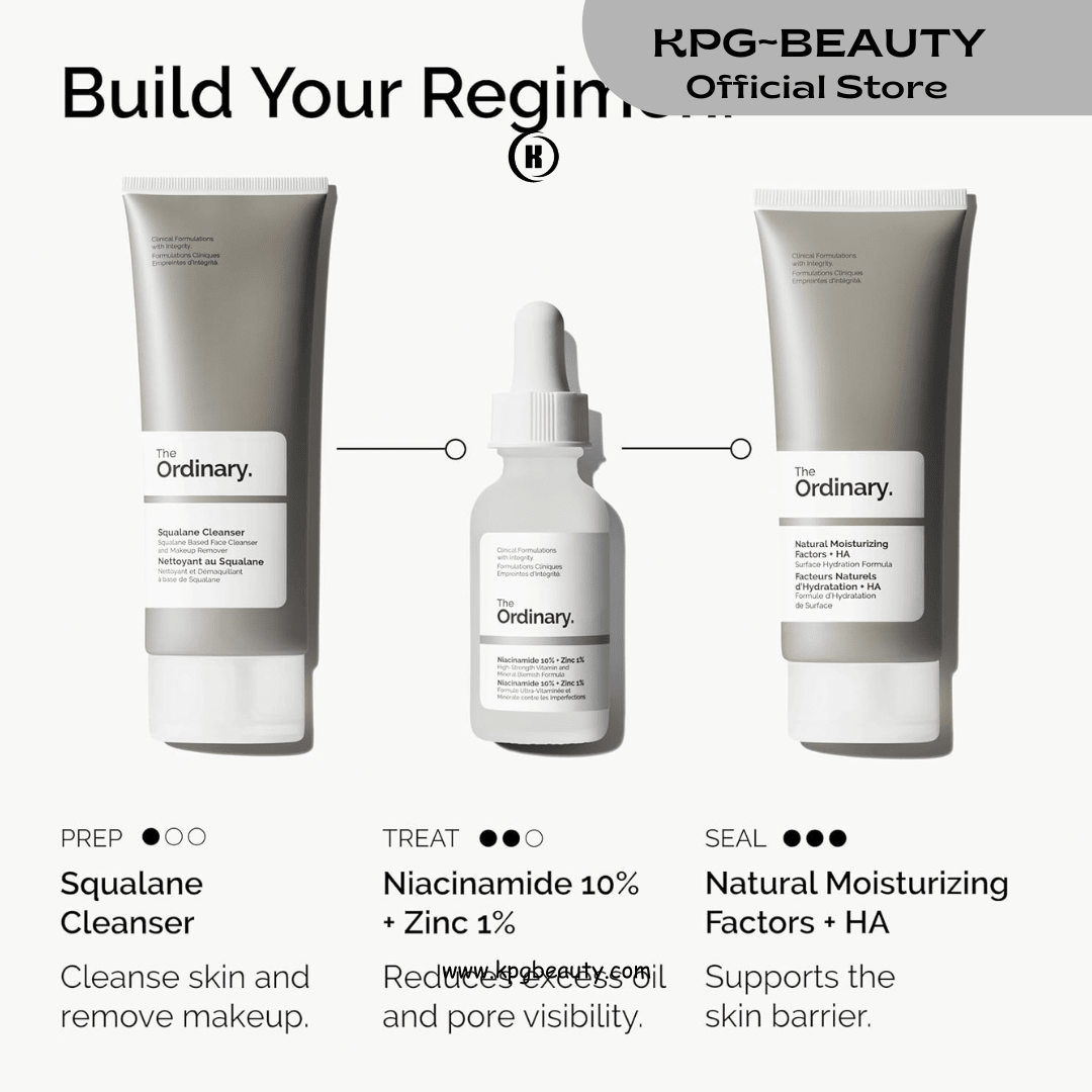 The Ordinary Niacinamide 10% + Zinc 1% Serum – Oil Control & Blemish CareThe Ordinary