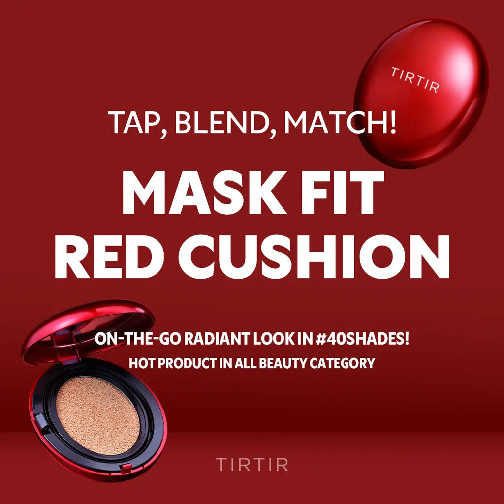 TIR TIR Mask Fit Red Cushion 40 Shades 18 g | Long - Wear Foundation CushionTIRTIR