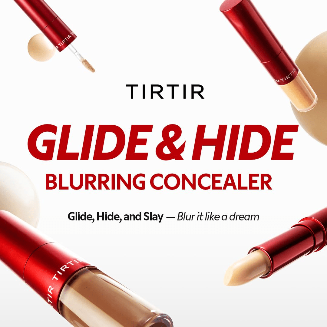 TIRTIR Glide & Hide Blurring Concealer 6O 0.28oz KPG BEAUTYTIRTIR