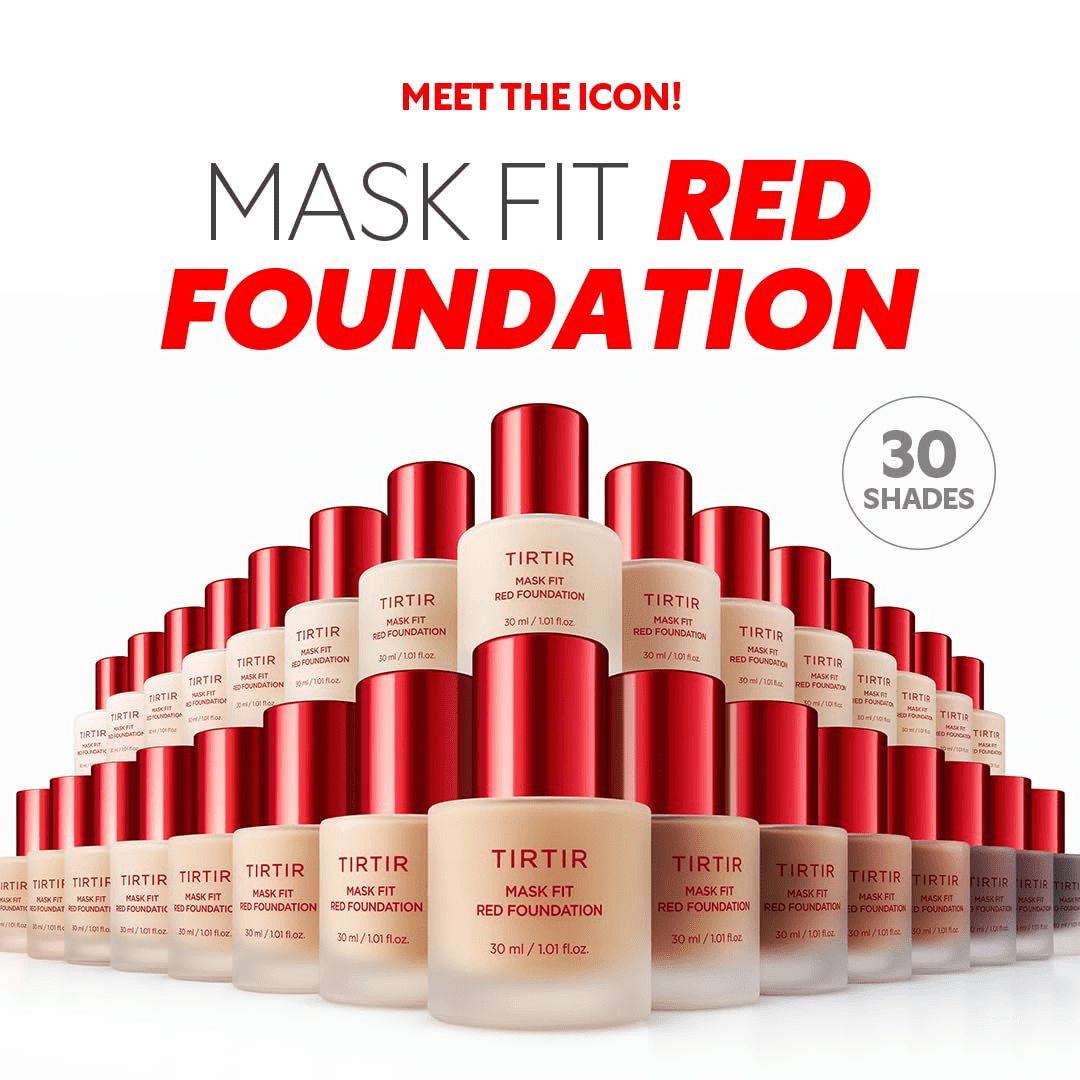 TIRTIR Mask Fit Red Foundation 23N Sand 30ml KPG BEAUTYTIRTIR