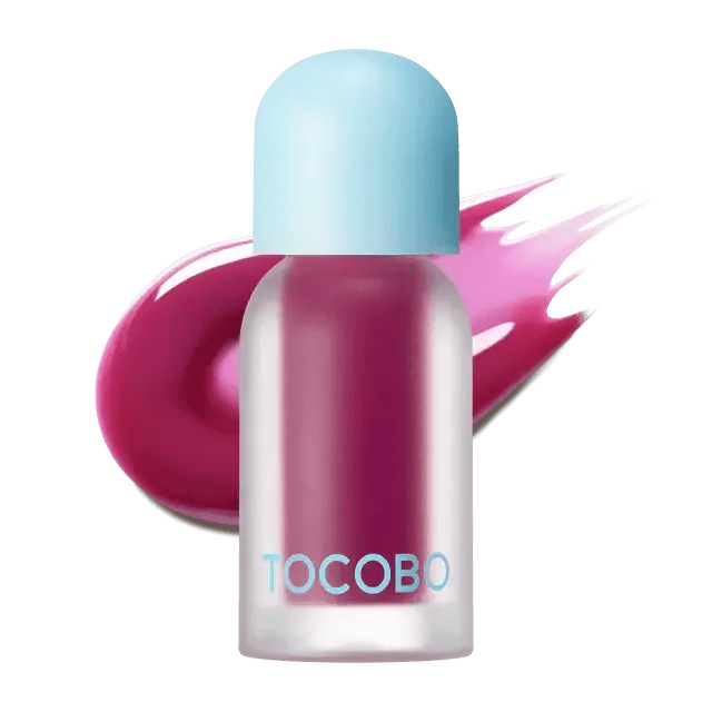 TOCOBO Juicy Berry Plumping Lip Oil 01 Chill Red – Korean Vegan Hydrating Lip KPGBEAUTY